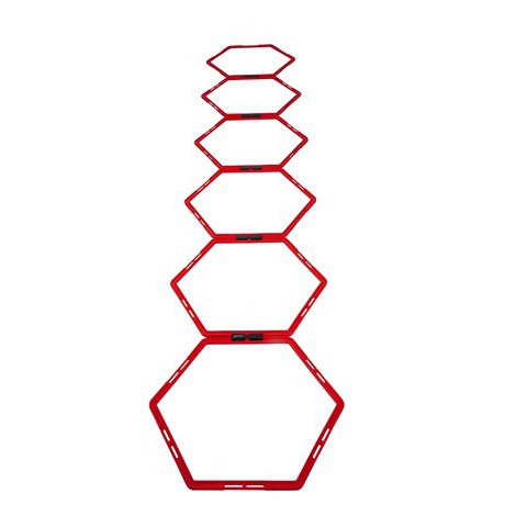 Pure2Improve | Hexagon Agility Grid | Red - 2